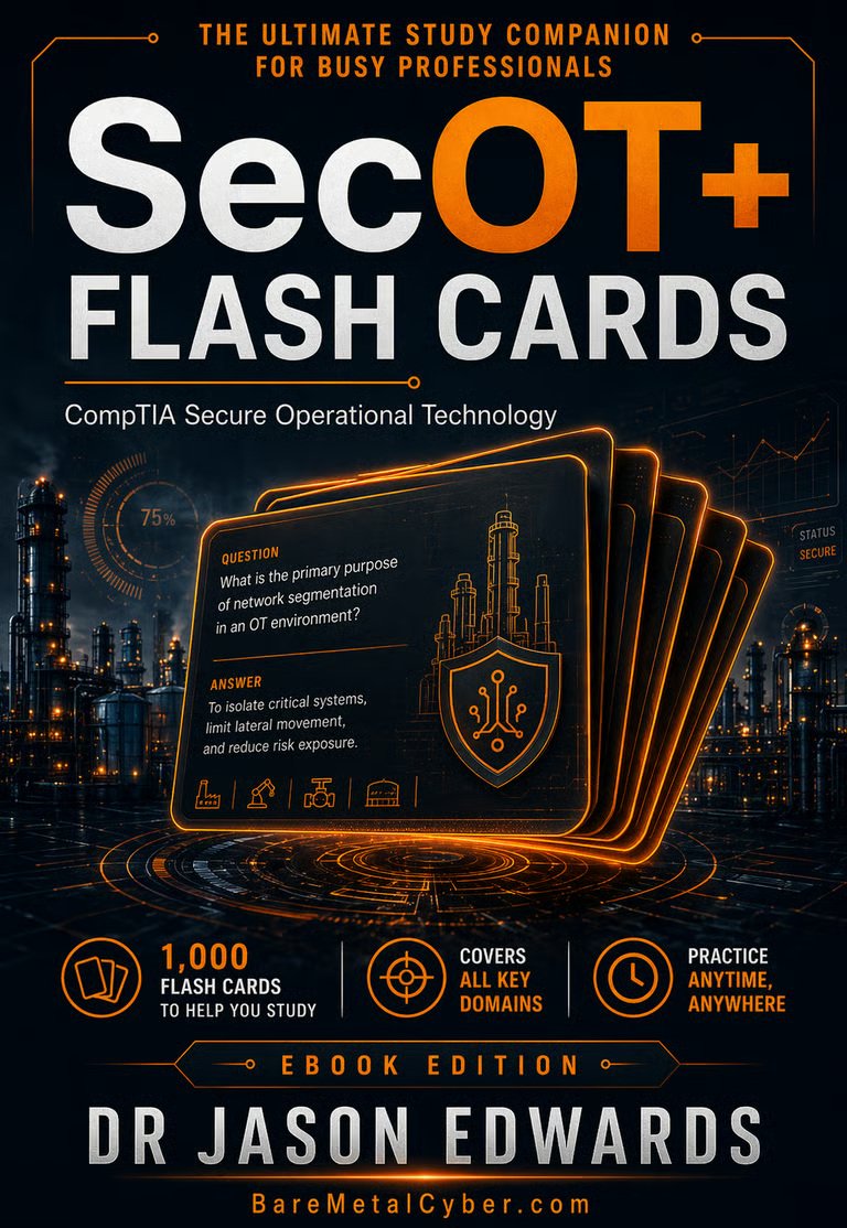 CompTIA SecOT+ Flashcards cover