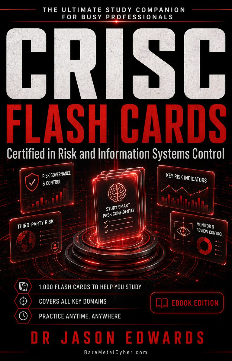 ISACA CRISC Flashcards cover