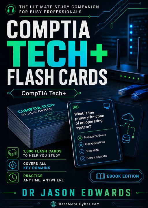 CompTIA Tech+ Flashcards cover