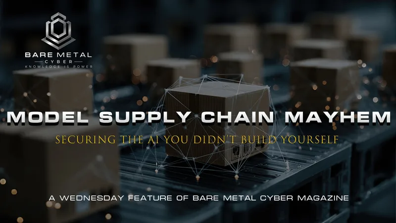 Cover art for Model Supply Chain Mayhem: Securing the AI You Didn’t Build Yourself